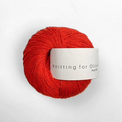 Knitting for Olive Pure Silk – ylellinen ja hengittävä silkkilanka