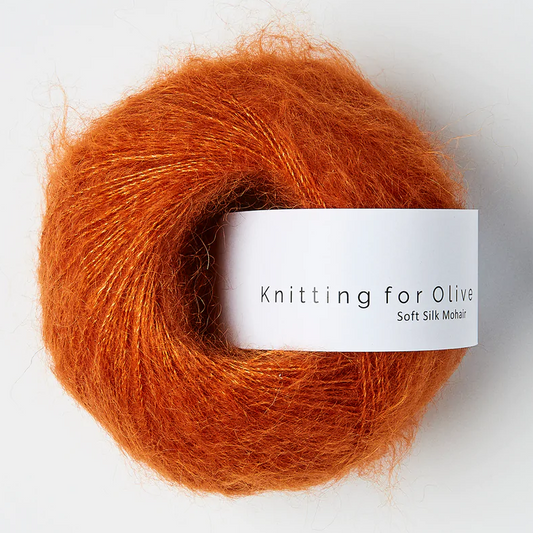 Knitting for Olive Soft Silk Mohair