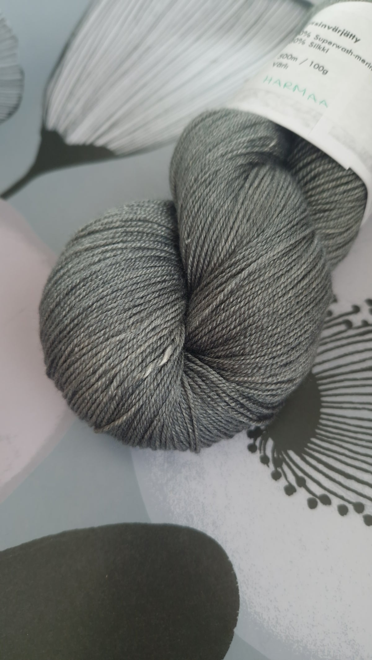 Lumoava Merino-silkki 500