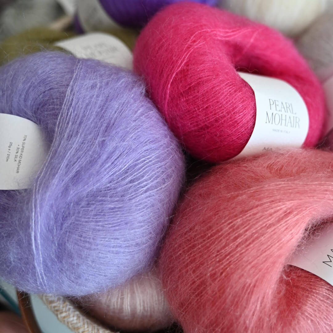 Värierien viimeiset Majo Garn Pearl Mohair