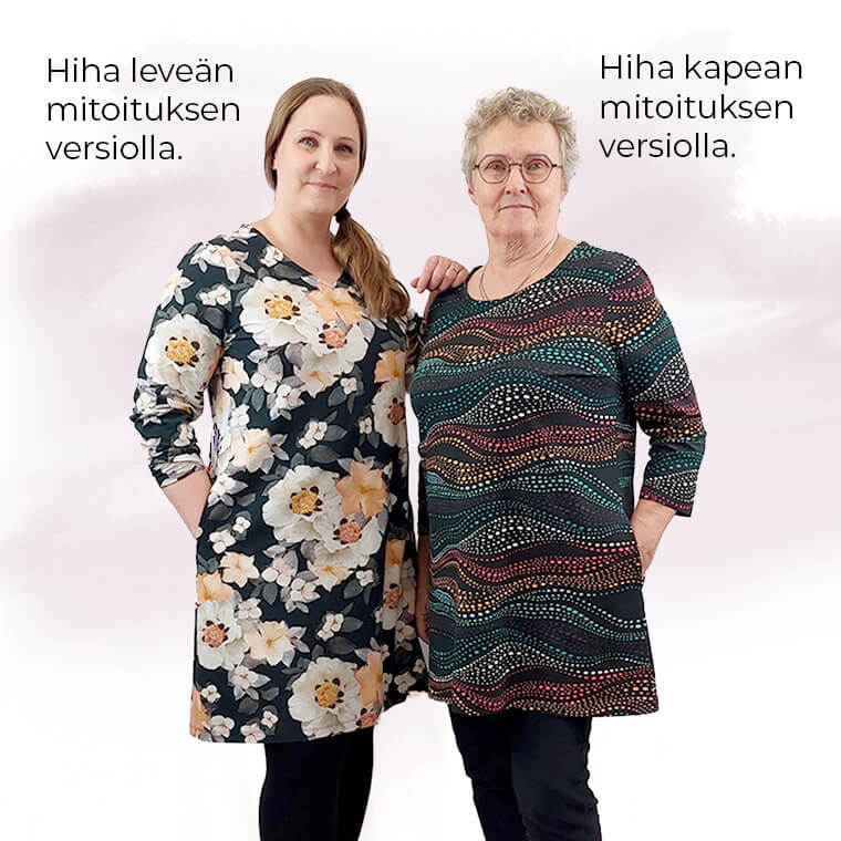 Onnistuva-ompelukaava: Aina -peruskaava mekolle, tunikalle ja paidalle