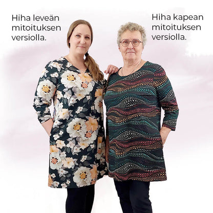 Onnistuva-ompelukaava: Aina -peruskaava mekolle, tunikalle ja paidalle