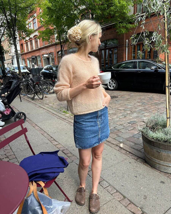 PetiteKnit Cumulus Blouse – knitting pattern in Finnish