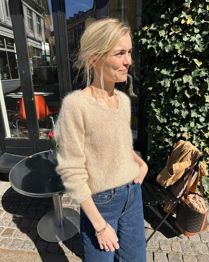 PetiteKnit Cumulus Blouse - neuleohje suomeksi