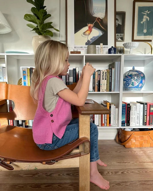 PetiteKnit Lulu Slipover Junior (FI, LAPSET) - lasten neuleohje suomeksi