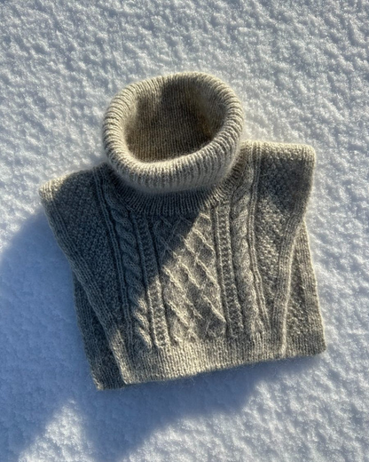 PetiteKnit Moby Neck kauluri harmaa