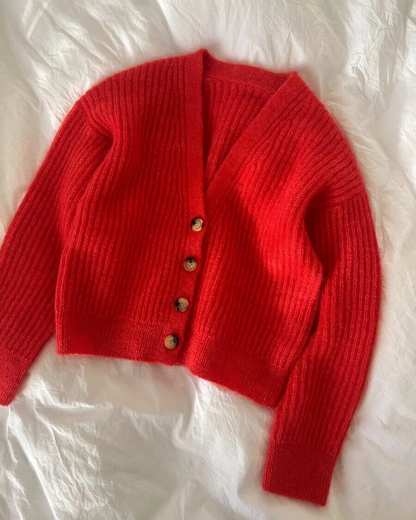 PetiteKnit Agnete Cardigan (FI) - neuleohje suomeksi