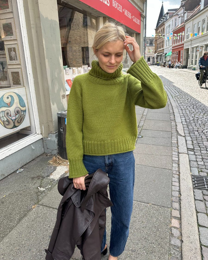 PetiteKnit Amy Sweater (FI) - neuleohje suomeksi