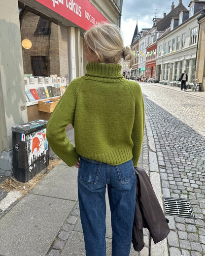 PetiteKnit Amy Sweater (FI) - neuleohje suomeksi