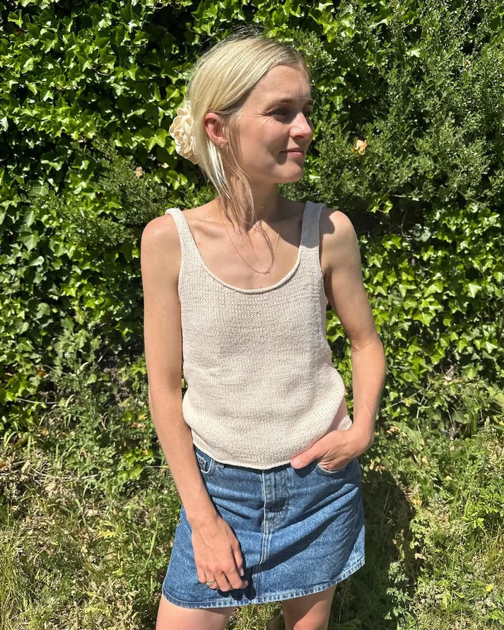 PetiteKnit June Top (FI) - neuleohje suomeksi