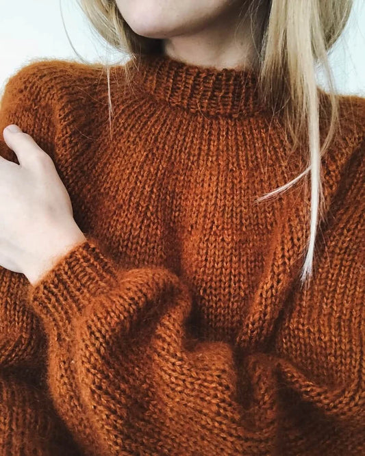 PetiteKnit Novice Sweater (FI) - neuleohje suomeksi