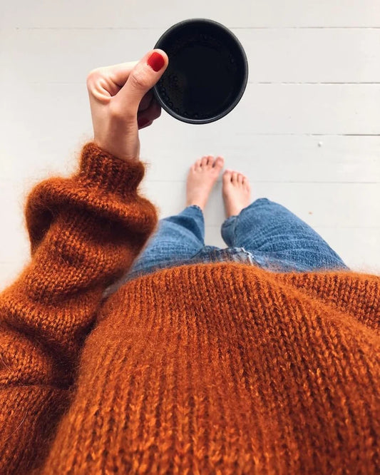 PetiteKnit Novice Sweater (FI) - neuleohje suomeksi