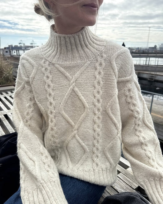 PetiteKnit Saga Sweater (FI) - neuleohje suomeksi