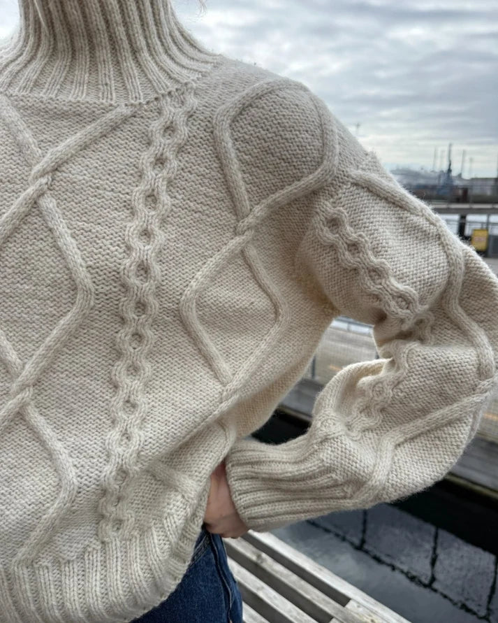 PetiteKnit Saga Sweater neuleohje