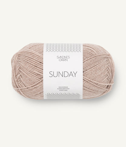 Sandnes Garn Sunday -lankakerä, Beigemelert