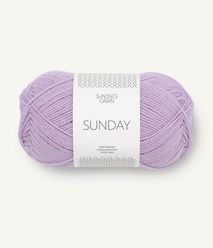 Sandnes Garn Sunday -lankakerä, Lilac