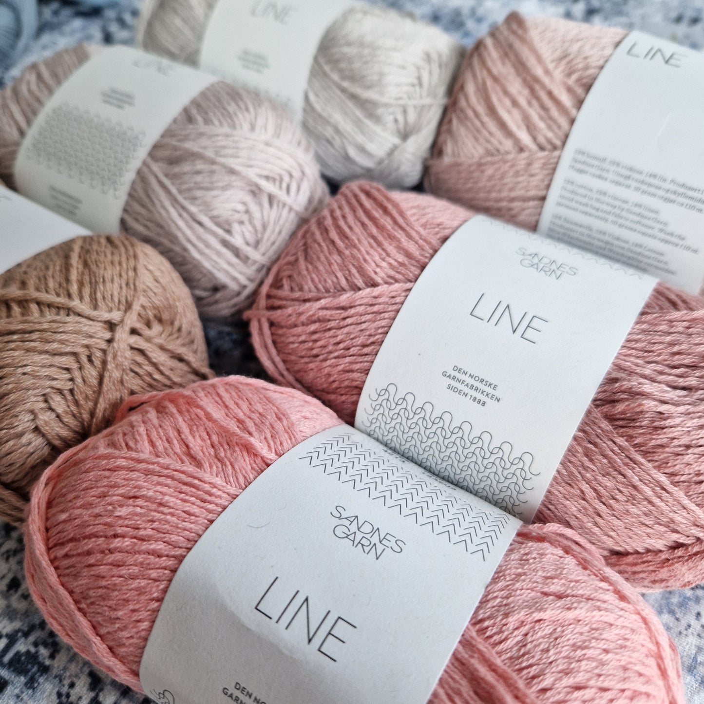 Sandnes Garn Line – Cotton, Viscose & Linen Blend Yarn