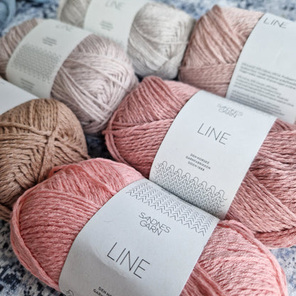 Sandnes Garn Line – Cotton, Viscose & Linen Blend Yarn