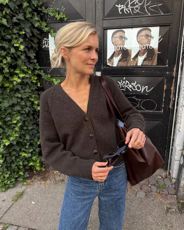 Tumma PetiteKnit Champagne Cardigan