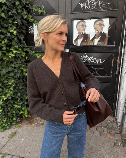 Tumma PetiteKnit Champagne Cardigan