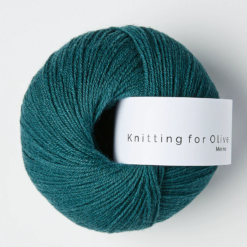 knitting for olive merino_Petroleum Green