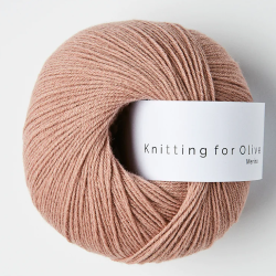knitting for olive merino rose clay