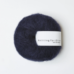 knitting for olive soft silk mohair_navy