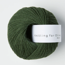 knitting for olive merino_Bottle Green