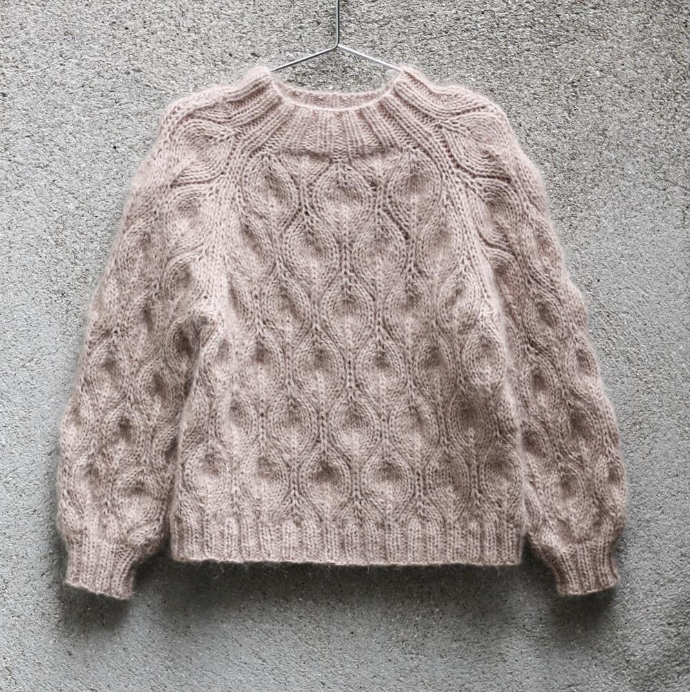 Knitting for Olive Truffle Sweater - Anna ja Eila Yarn shop