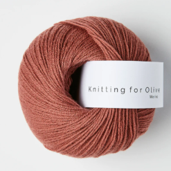 knitting for olive merino_Plum Rose