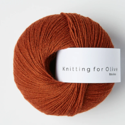 knitting for olive merino_Rust