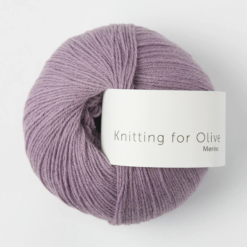 knitting for olive merino_artichoke purple