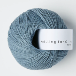 Knitting for Olive merino_Dusty dove blue