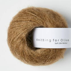 Knitting for Olive soft silk mohair_Nut Brown