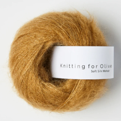 Knitting for Olive soft silk mohair_caramel