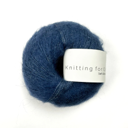 knitting for olive soft silk mohair_blue tit